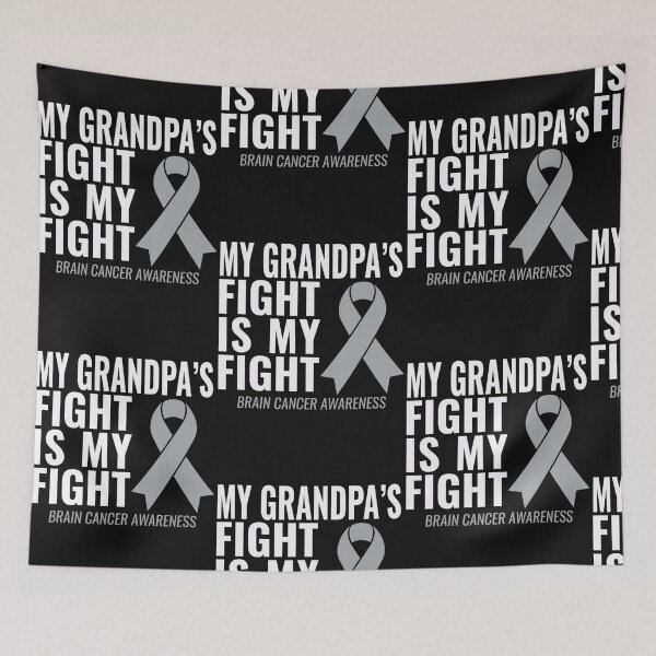 Item preview, My Grandpas Fight Is My Fight Brain Cancer designed and sold by Lossubum5683.