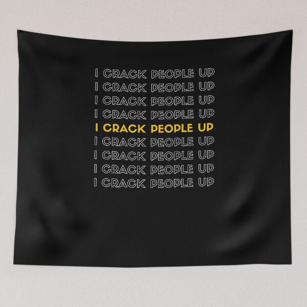 Item preview, I Crack People Up Funny Chiropractor Spine adjust Therapist designed and sold by patroart.