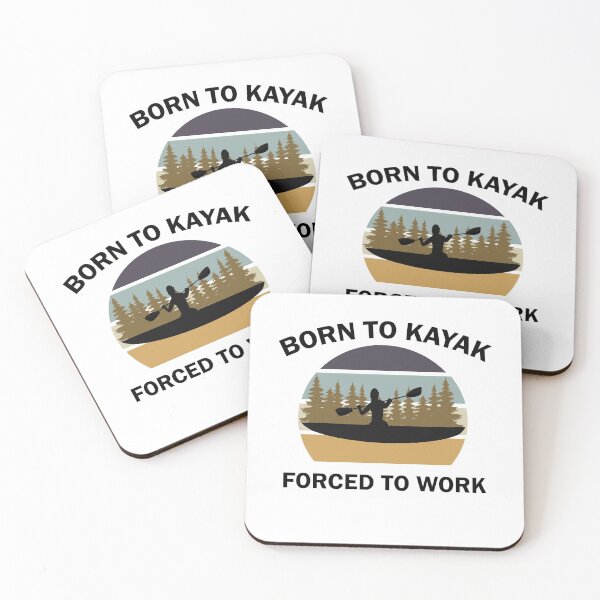 Item preview, Born To Kayak Forced To Work designed and sold by imaneless.