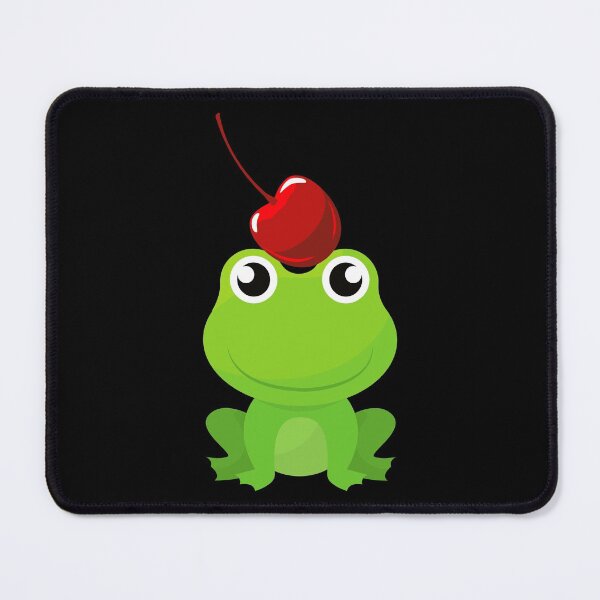 Item preview, Frog with Cherry Hat designed and sold by CaitU.