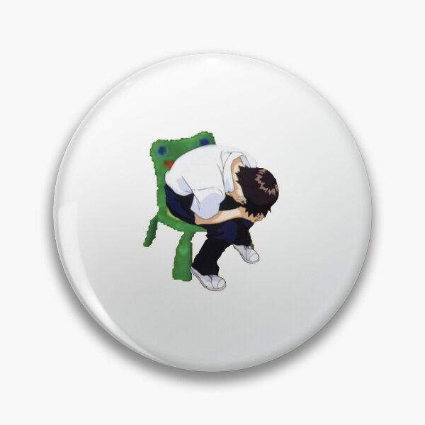 Item preview, Evangelion Shinji Ikari - Meme designed and sold by Coolberry.