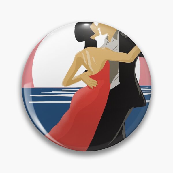 Aperçu de l'œuvre Affiche de tango argentin mar del plata créée et vendue par Arctic frame studio.