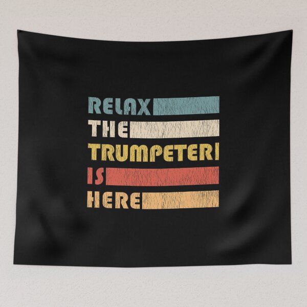 Artikelvorschau, Trompete Vintage Trompeter Instrument Vintage Geschenk entworfen und verkauft von ZacheryCharbe.