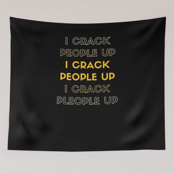 Item preview, I Crack People Up Funny Chiropractor Spine adjust Therapist designed and sold by patroart.