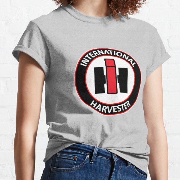 International Harvester runder Aufnäher. Classic T-Shirt