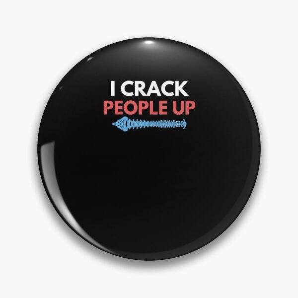 Item preview, I Crack People Up Funny Chiropractor Spine adjust Therapist designed and sold by patroart.