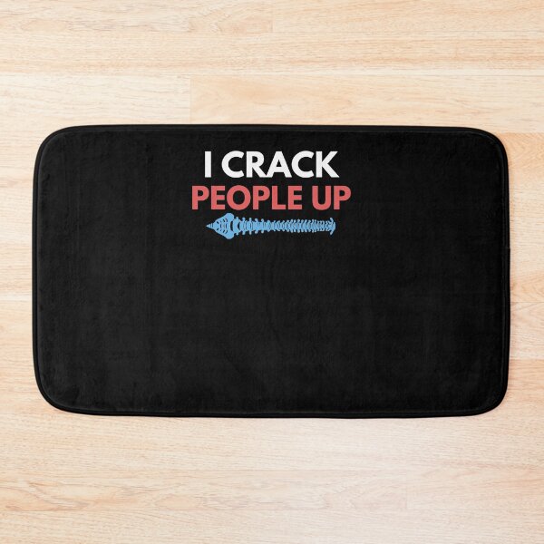 Item preview, I Crack People Up Funny Chiropractor Spine adjust Therapist designed and sold by patroart.