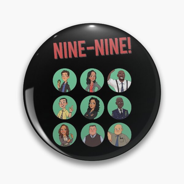 Item preview, Nine nine characters stickers designed and sold by NealMorganDean.