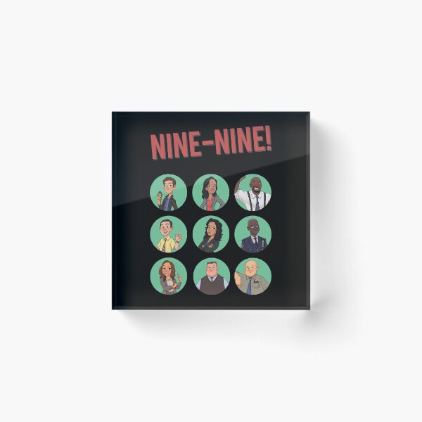 Item preview, Nine nine characters stickers designed and sold by NealMorganDean.