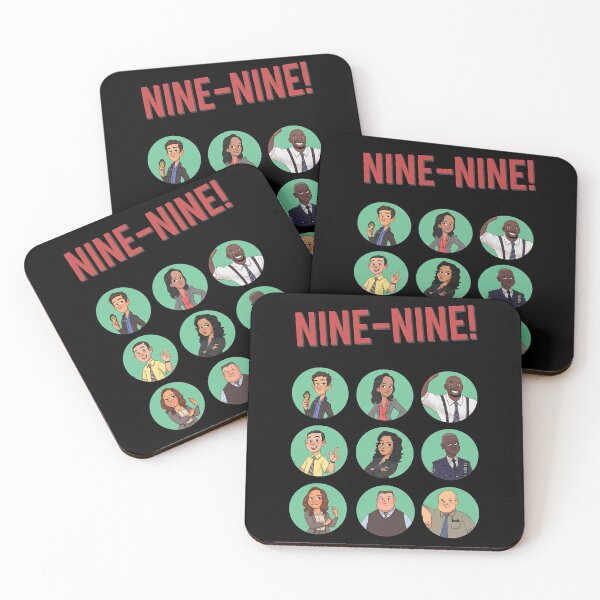 Item preview, Nine nine characters stickers designed and sold by NealMorganDean.