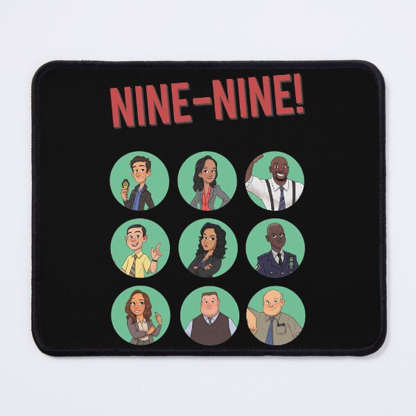 Item preview, Nine nine characters stickers designed and sold by NealMorganDean.