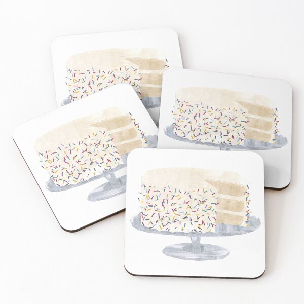 Item preview, White cake on stand designed and sold by BabbanGaelg.