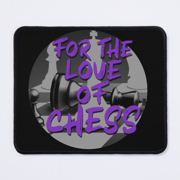 Item preview, For the love of chess designed and sold by CoolArtByMboya.