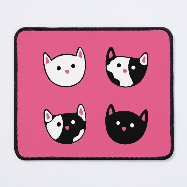 Item preview, Adorable cute simple cat heads designed and sold by Bianca Brownish.