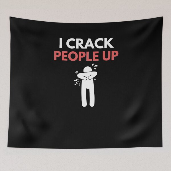 Item preview, I Crack People Up Funny Chiropractor Spine adjust Therapist designed and sold by patroart.