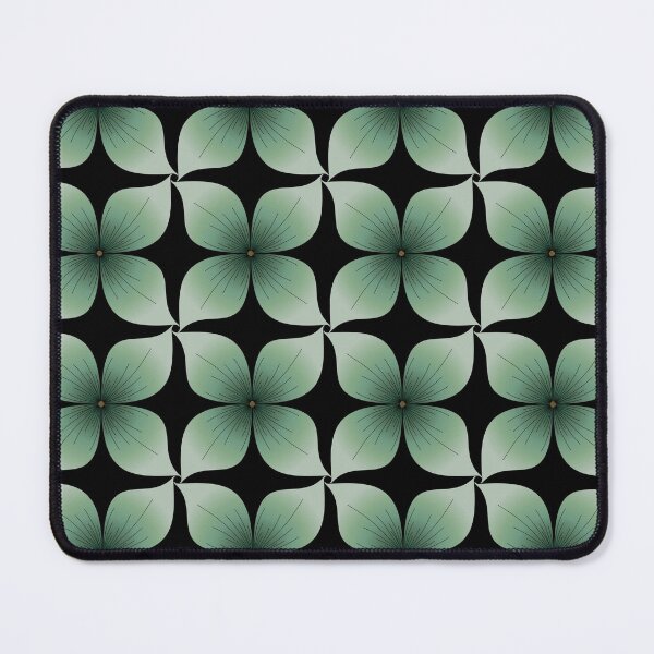 Item preview, Sage Green Flower Tangle Pattern designed and sold by Elvira Draat.