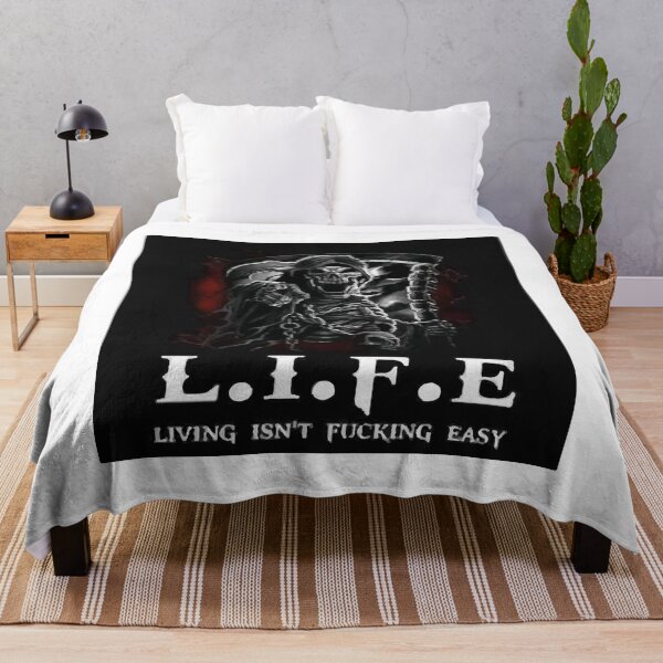 Item preview, Life Isn't Fuckin Easy designed and sold by sonnycosmics.