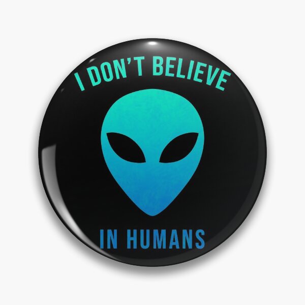 Item preview, I Don't Believe in Humans (Solid Color I) designed and sold by SoulArtLove.