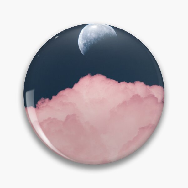 Item preview, Pink Clouds and the Moon designed and sold by Luxxe87.