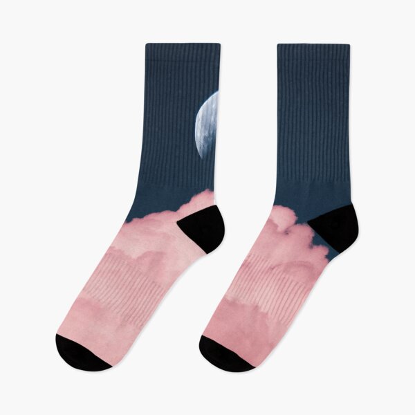 Item preview, Pink Clouds and the Moon designed and sold by Luxxe87.