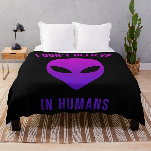 Item preview, I Don't Believe in Humans (Solid Color II) designed and sold by SoulArtLove.