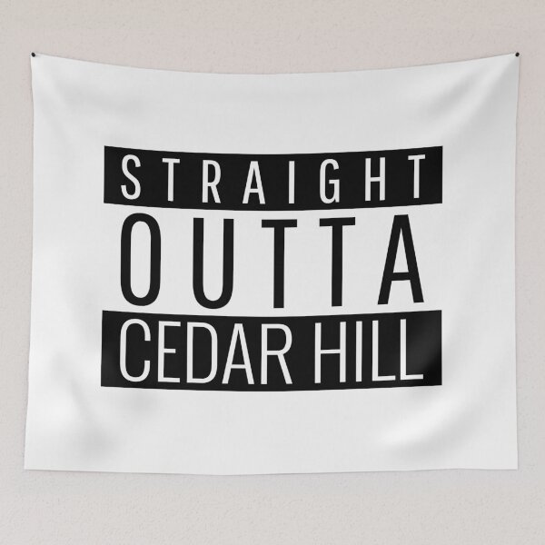 Item preview, Straight Outta Cedar Hill Texas  designed and sold by Teelogic.