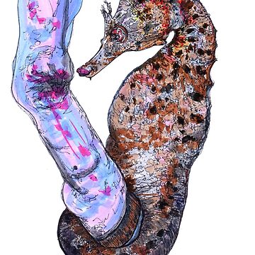 Artwork thumbnail, Cass the Seahorse by Wildcard-Sue