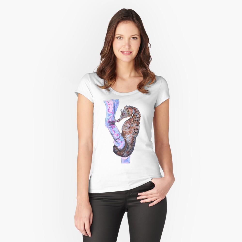 Item preview, Fitted Scoop T-Shirt designed and sold by Wildcard-Sue.
