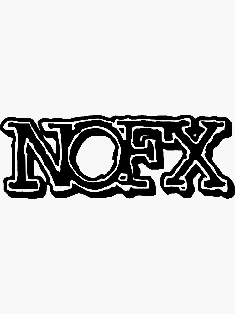 Thumbnail 3 of 3, Sticker, Nofx designed and sold by nmcpherson.