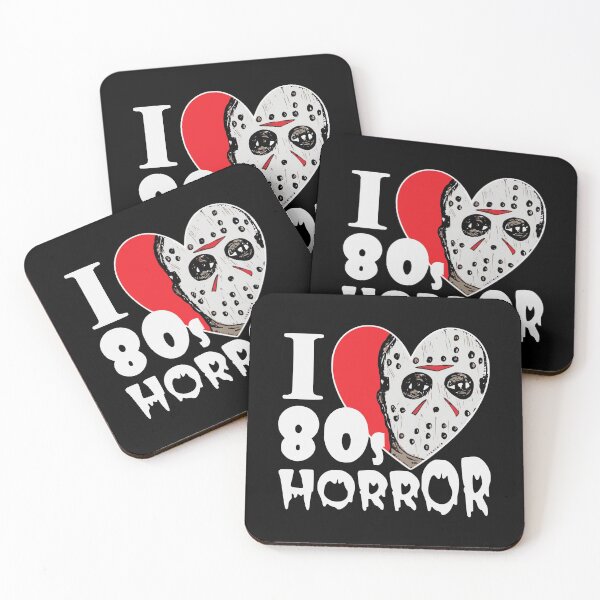 Item preview, I Love 80's Horror designed and sold by OrnamentallyYou.