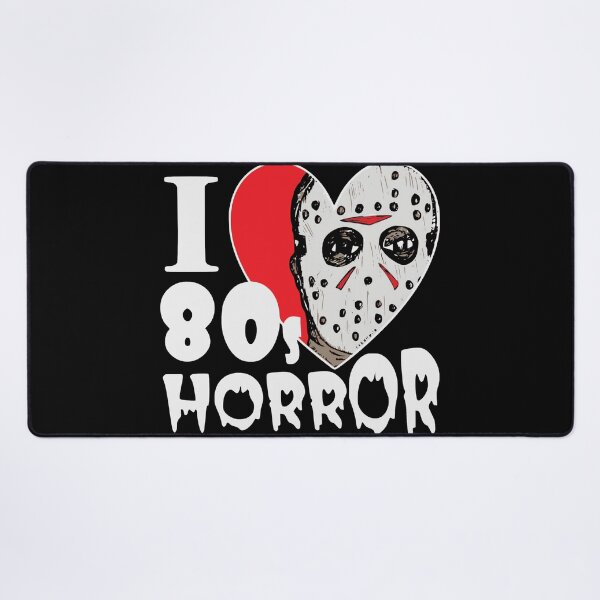 Item preview, I Love 80's Horror designed and sold by OrnamentallyYou.
