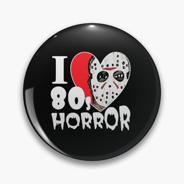 Item preview, I Love 80's Horror designed and sold by OrnamentallyYou.