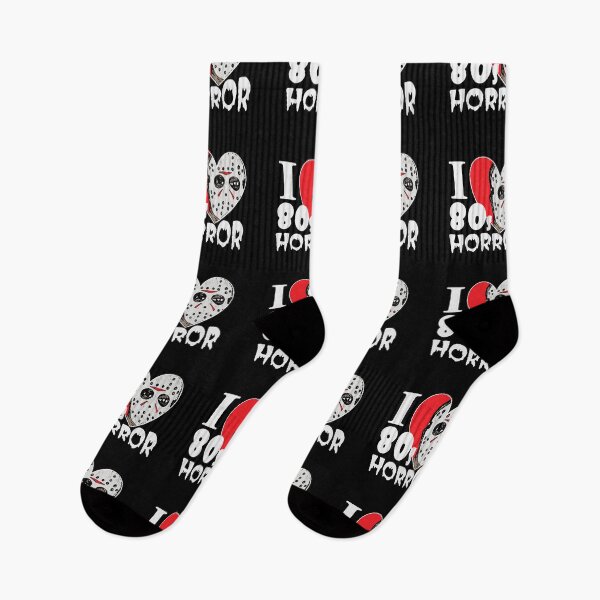 Item preview, I Love 80's Horror designed and sold by OrnamentallyYou.