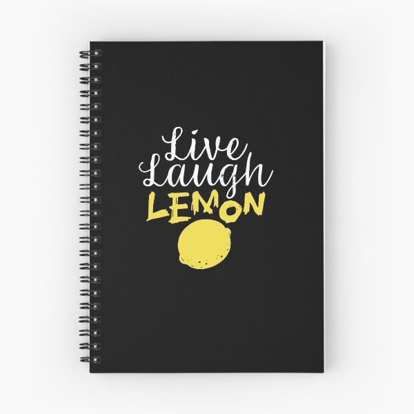 Item preview, Atwwd merch live laugh lemon navy designed and sold by Tatumbebo.
