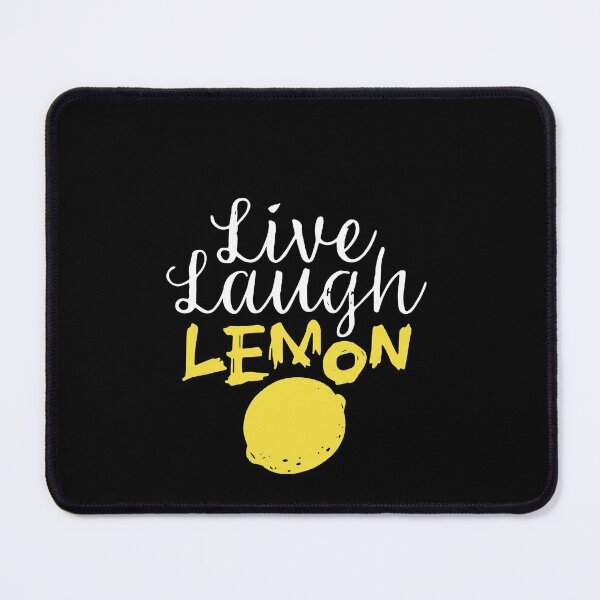 Item preview, Atwwd merch live laugh lemon navy designed and sold by Tatumbebo.
