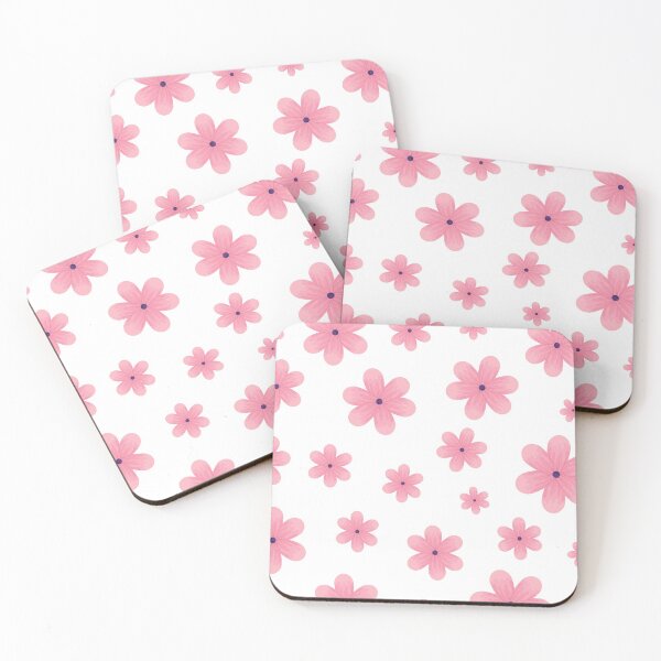 Item preview, pink flowers designed and sold by artbyrosse.