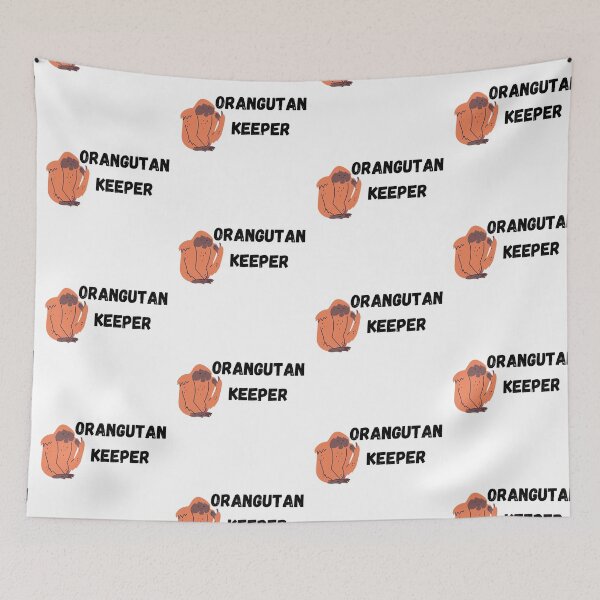 Item preview, Orangutan Keeper designed and sold by Meggie-moos.