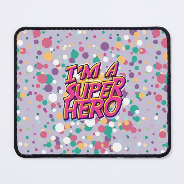 Item preview, Polka dot woman, I'm a superhero, light purple color designed and sold by yashik.