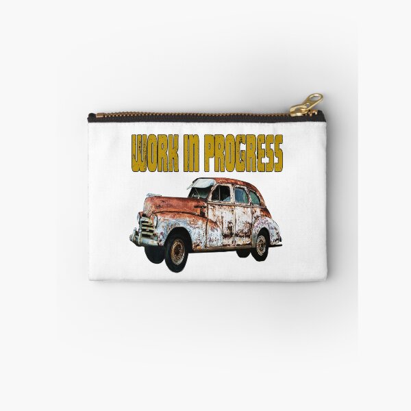 Item preview, Work in Progress Bumper Sticker designed and sold by OldschoolTs.
