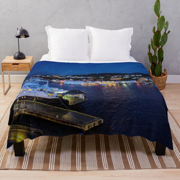 Item preview, Kristiansund at Night - Norway designed and sold by Kathy Weaver.