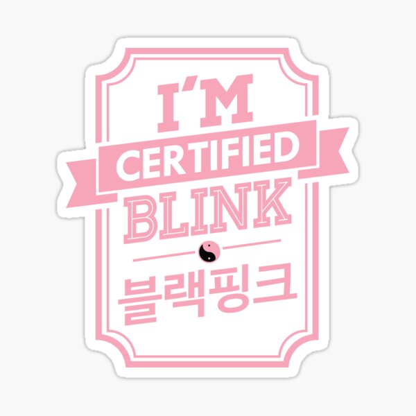 blackpink stickers redbubble