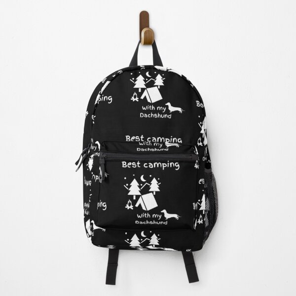 Item preview, Best camping with my dog, Dachshund, Dachshund owners, Campers, Hikers, Ramblers,nature lovers, Dachshund lovers, designed and sold by allycat57.