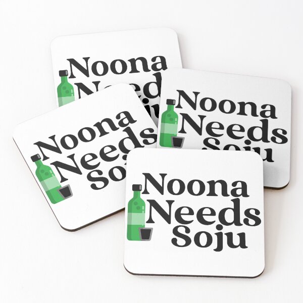 Item preview, Noona Needs Soju designed and sold by Edenjodie.