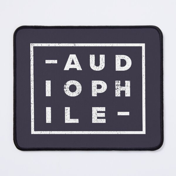 Item preview, Audiophile Logo (distressed design) designed and sold by siggyspatsky.