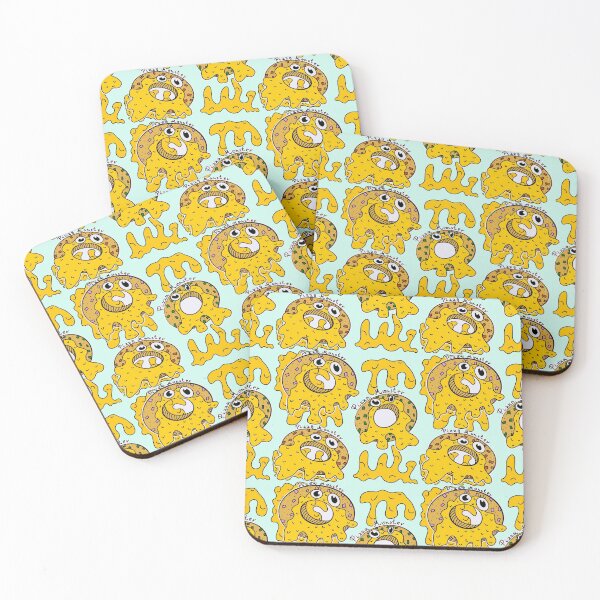Item preview, Pizza Donut Monster Pattern - Forever Hungry Pizza Rolls designed and sold by Reelippy.