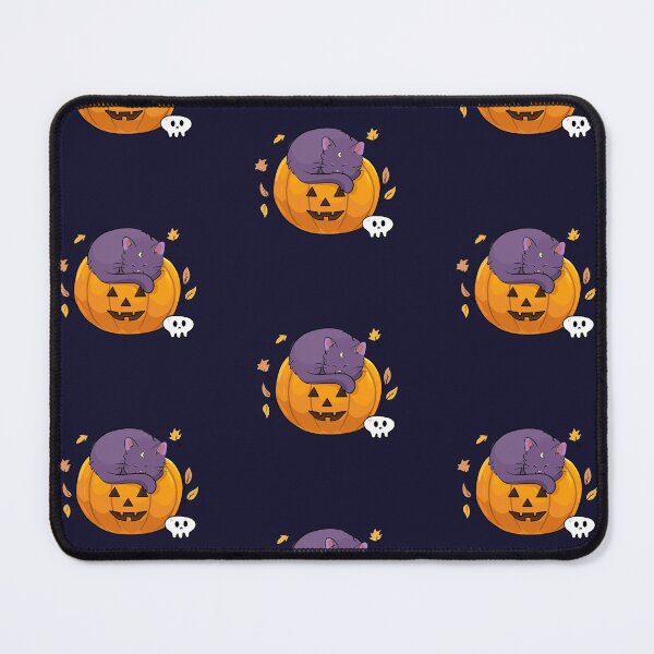 Item preview, Halloween kitty and pumkin designed and sold by Preslava Genova.