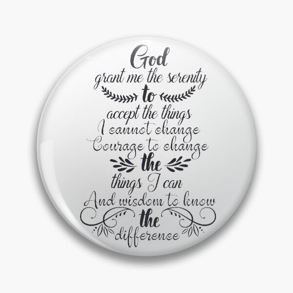 Item preview, Serenity Prayer - God grant me the serenity designed and sold by Alison Passmore.