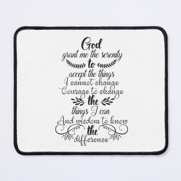Item preview, Serenity Prayer - God grant me the serenity designed and sold by Alison Passmore.