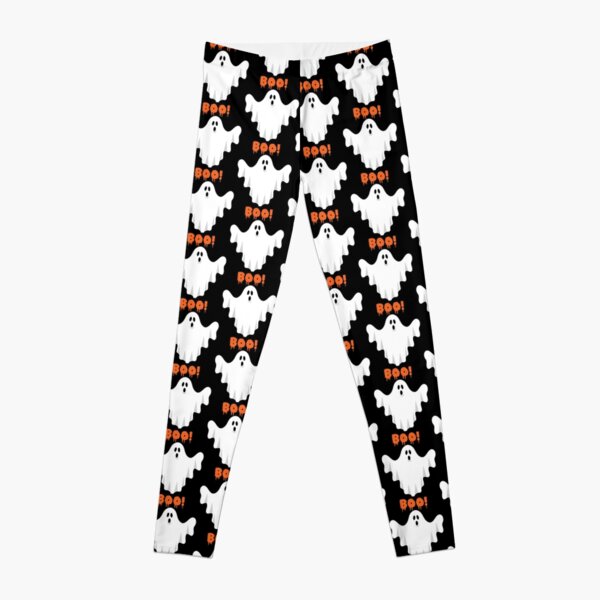 Halloween BOO Ghost Leggings