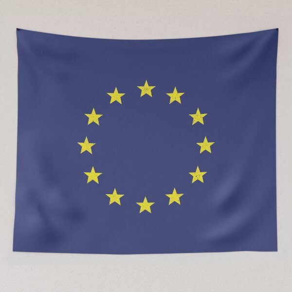 Item preview, EU Flag (distressed design) designed and sold by siggyspatsky.
